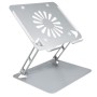 Stand Notebook Spacer 15.6″, pliabil si ajustabil,inalta laptop pana la 15cm, gri SPACER - 1